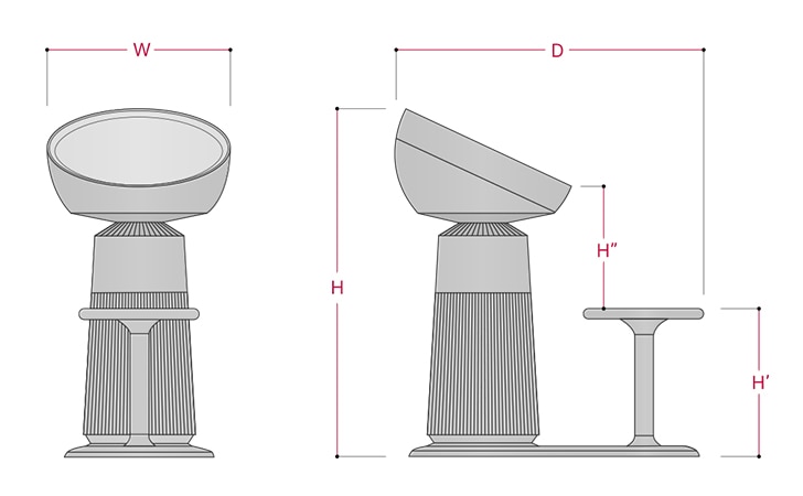 AS25GCBZ0 Dimensions