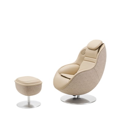 LG Massage Recliner in Brown - Image 1