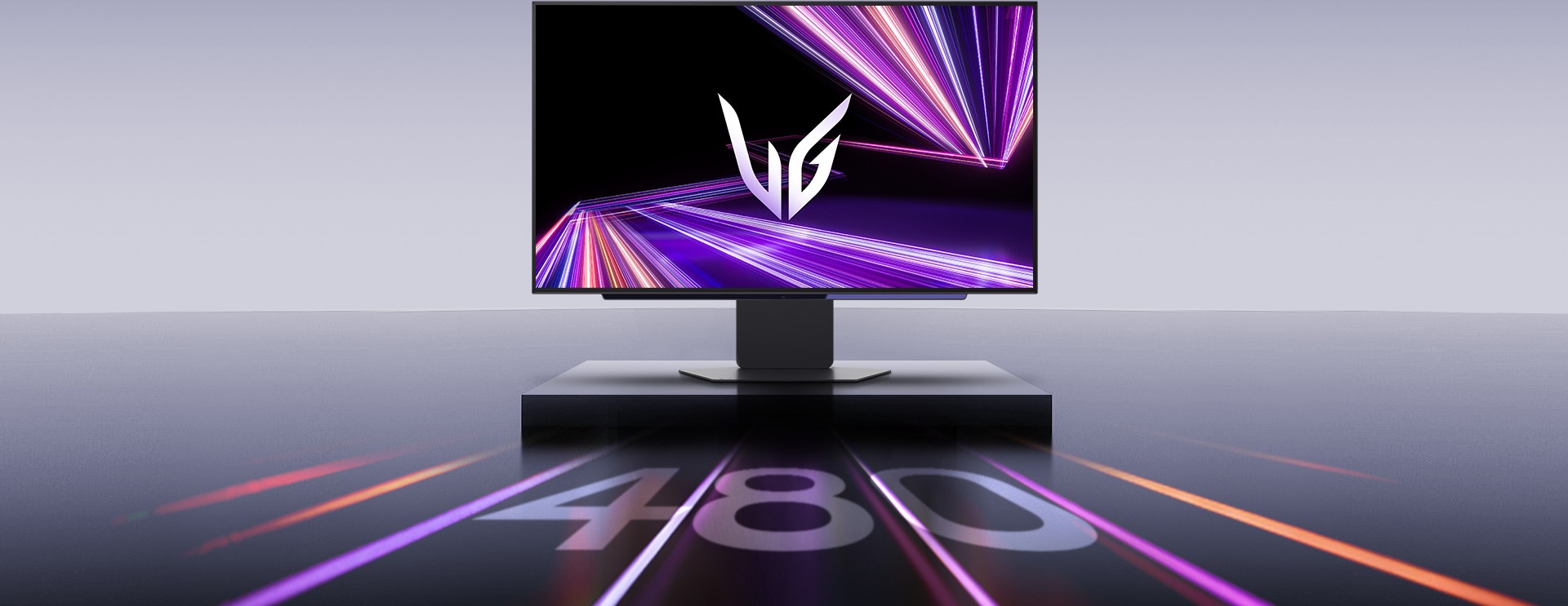 Front image of the UltraGear™ OLED 27GX790A gaming monitor
