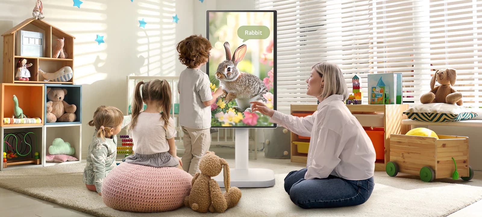 Lifelike images, at your touch