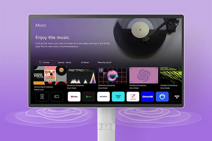 Curated to your music tastes