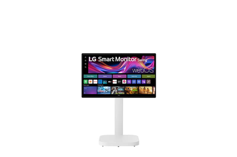 LG 32U889SA-W Smart Monitor Swing - White thumbnail 4