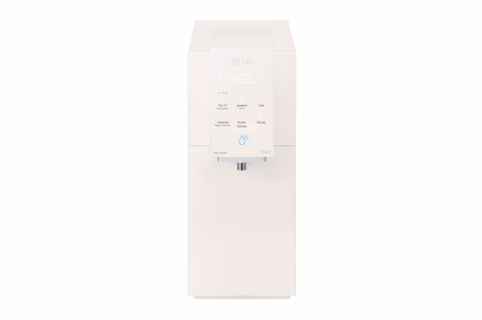 LG PuriCare Objet Collection Water Purifier - Calming Beige - Image 1
