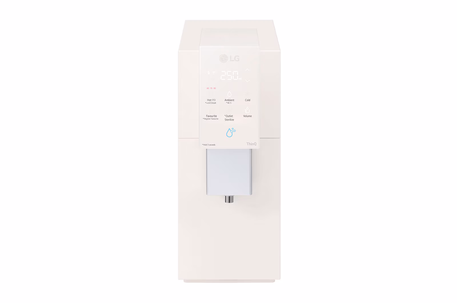 LG PuriCare Objet Collection Water Purifier - Calming Beige thumbnail 2