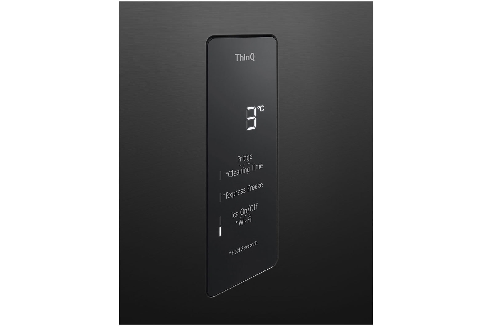 [Subscribe] 493L Top Freezer Fridge in Essence Matt Black with Water Dispenser & Auto Ice maker - Essence Matte Black thumbnail 4