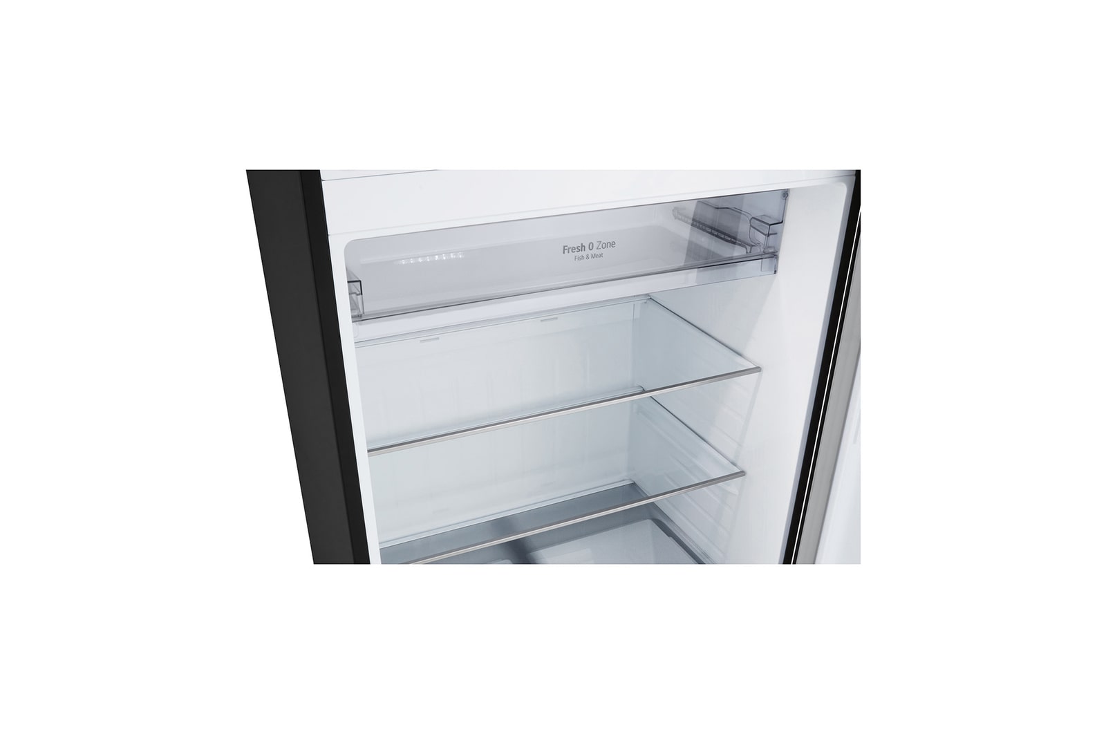 LG 603L Top Freezer Fridge in Essence Matt Black with Water Dispenser & Auto Ice Maker - Essence Matt Black thumbnail 3