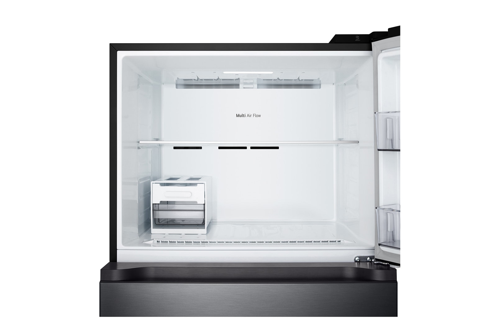LG 603L Top Freezer Fridge in Essence Matt Black with Water Dispenser & Auto Ice Maker - Essence Matt Black thumbnail 4