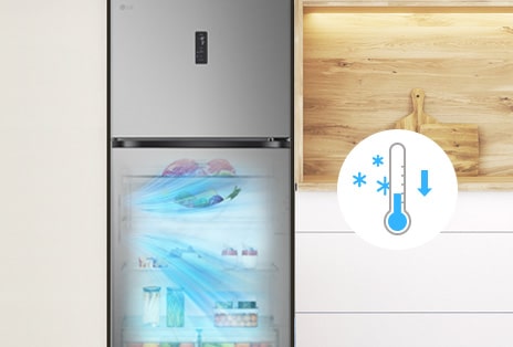 Step 2. Lower temperature by 1℃