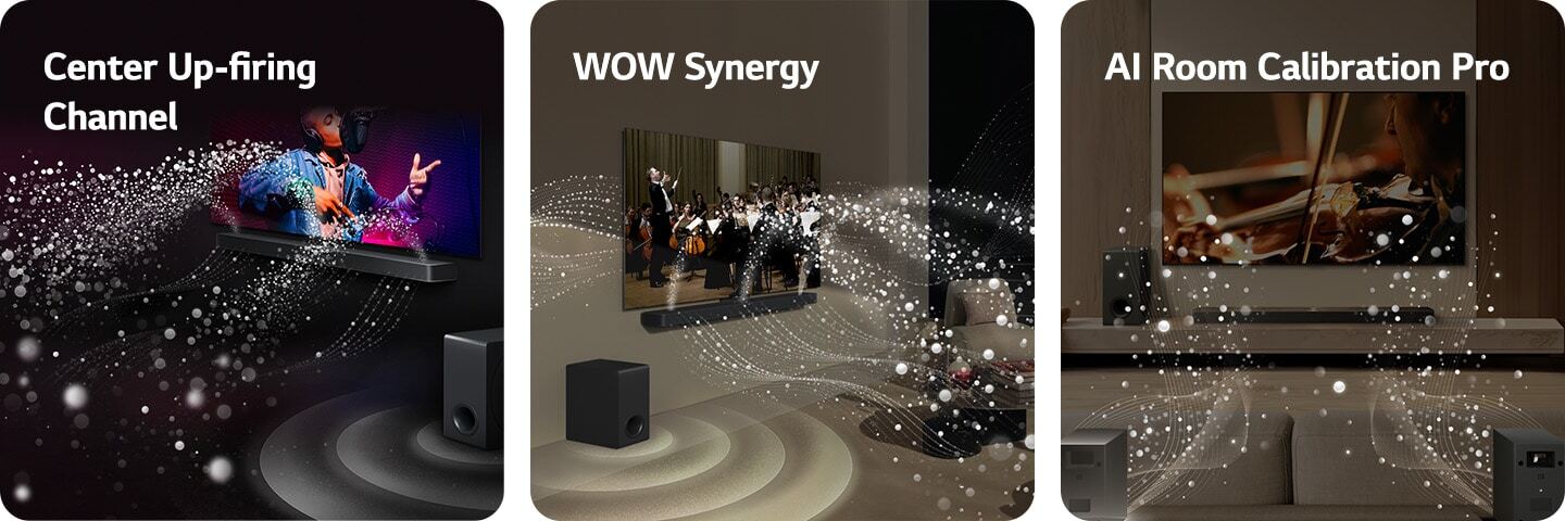 Stunning soundscapes surround you