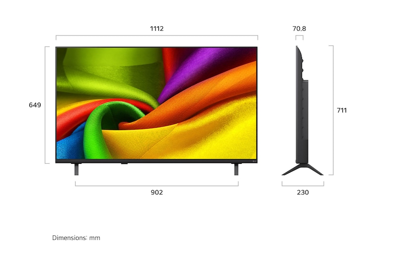 50 inch LG NANO 4K UHD AI NU86 Smart TV 2026 thumbnail 2
