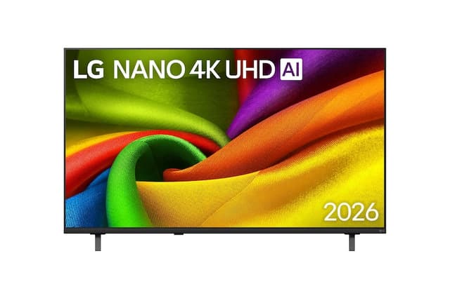 55 inch LG NANO 4K UHD AI NU86 Smart TV 2026