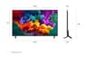 55 inch LG QNED evo AI Mini LED QNED87 4K Smart TV 2026 thumbnail 2