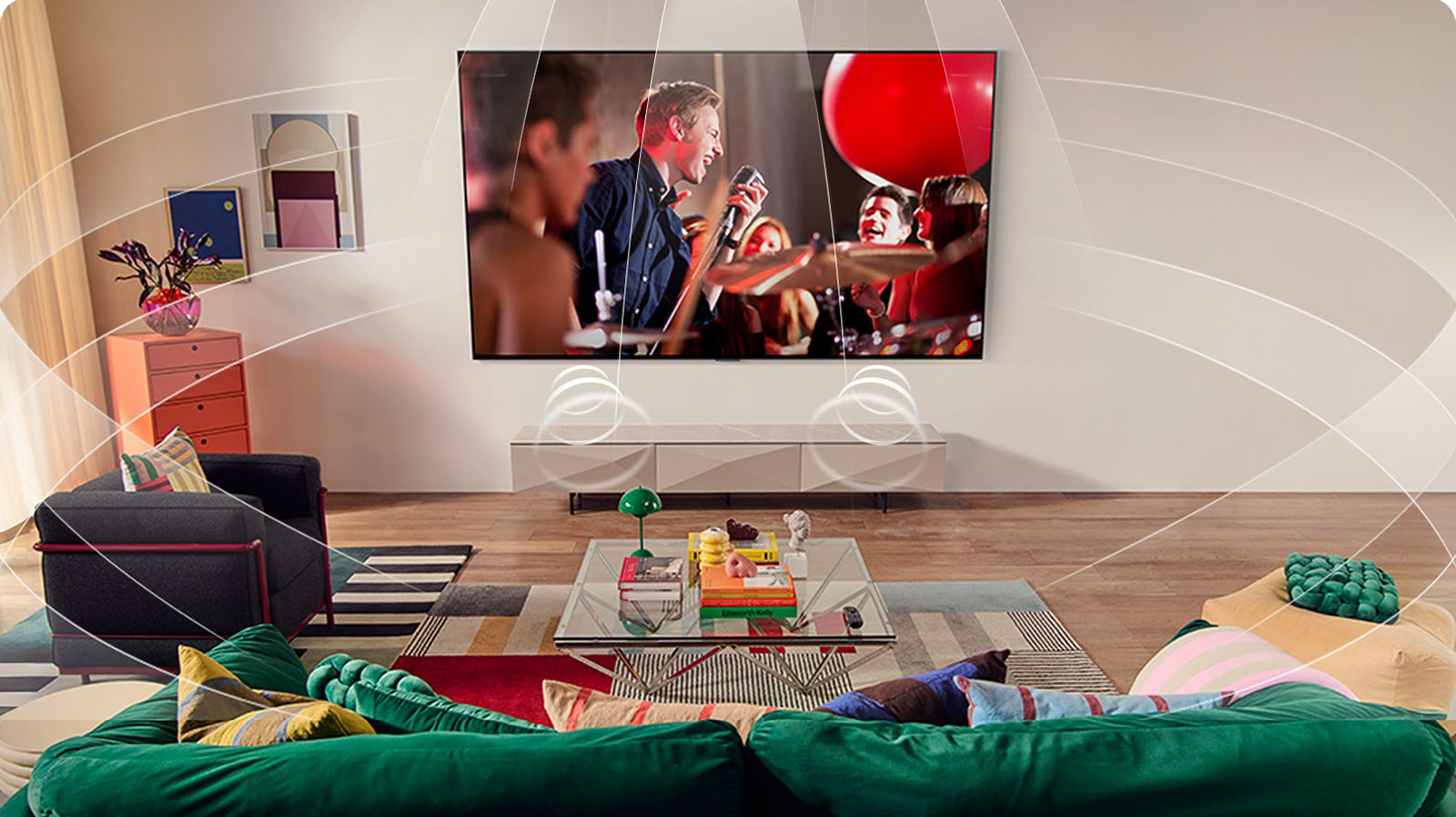 Virtual 9.1.2 surround sound experience