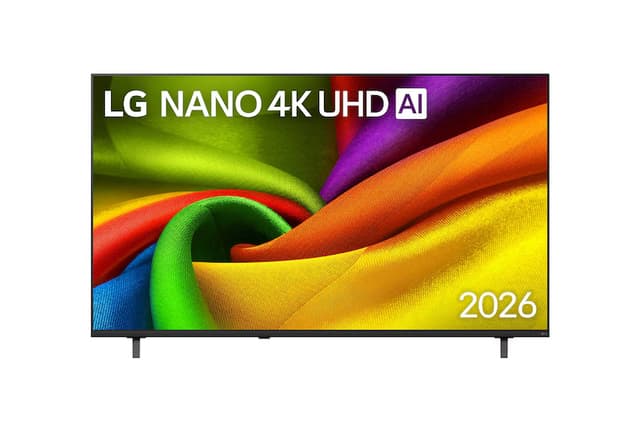 65 inch LG NANO 4K UHD AI NU86 Smart TV 2026