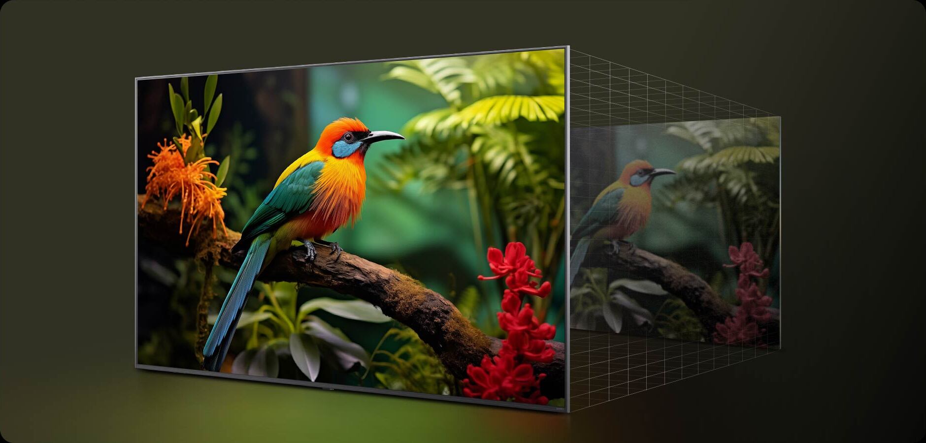 4K Super Upscaling brings every frame to life