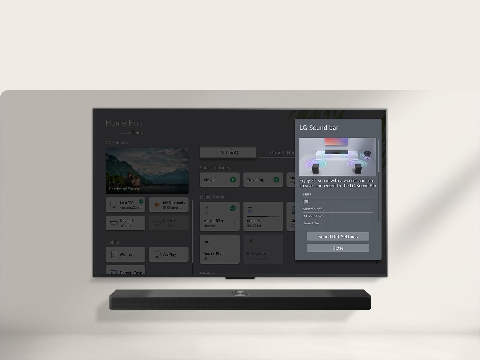 WOW Interface lets you control sound easier from your TV