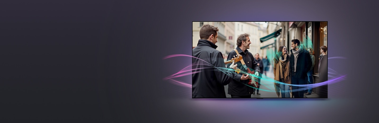 AI Object Remastering — people at social event