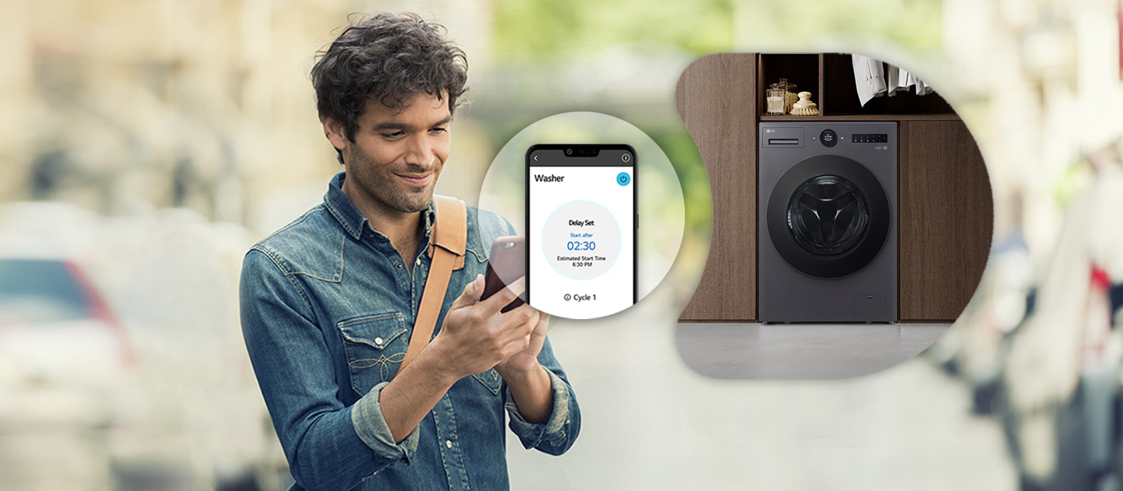 Control your washer from anywhere