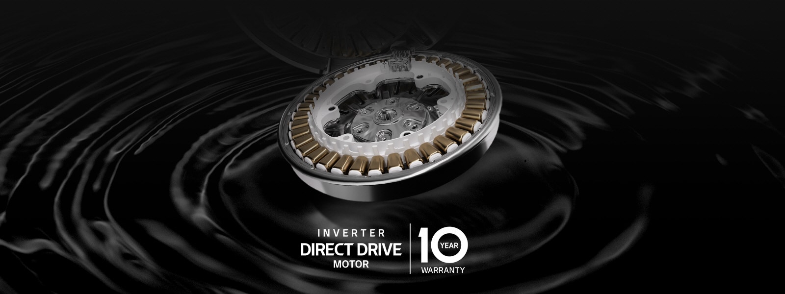 Inverter Direct Drive motor warranty visual.
