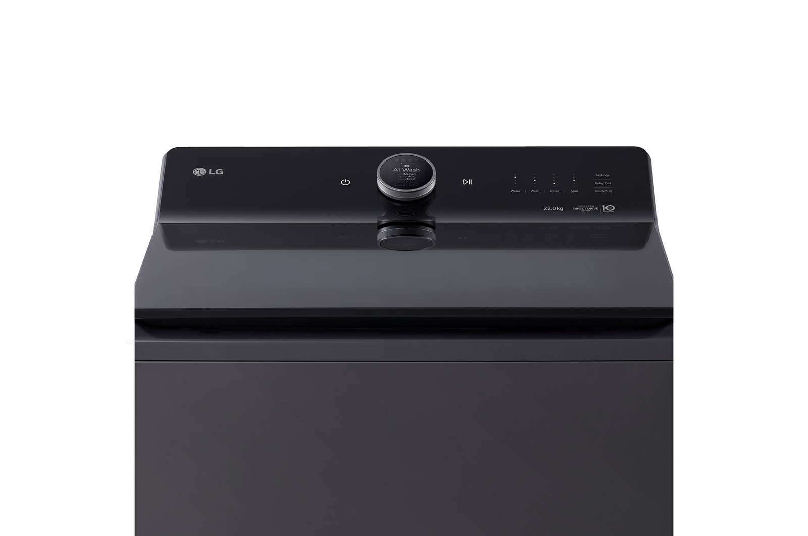 LG TX2522AT9GR 22 kg top load washer in Essence Graphite thumbnail 4