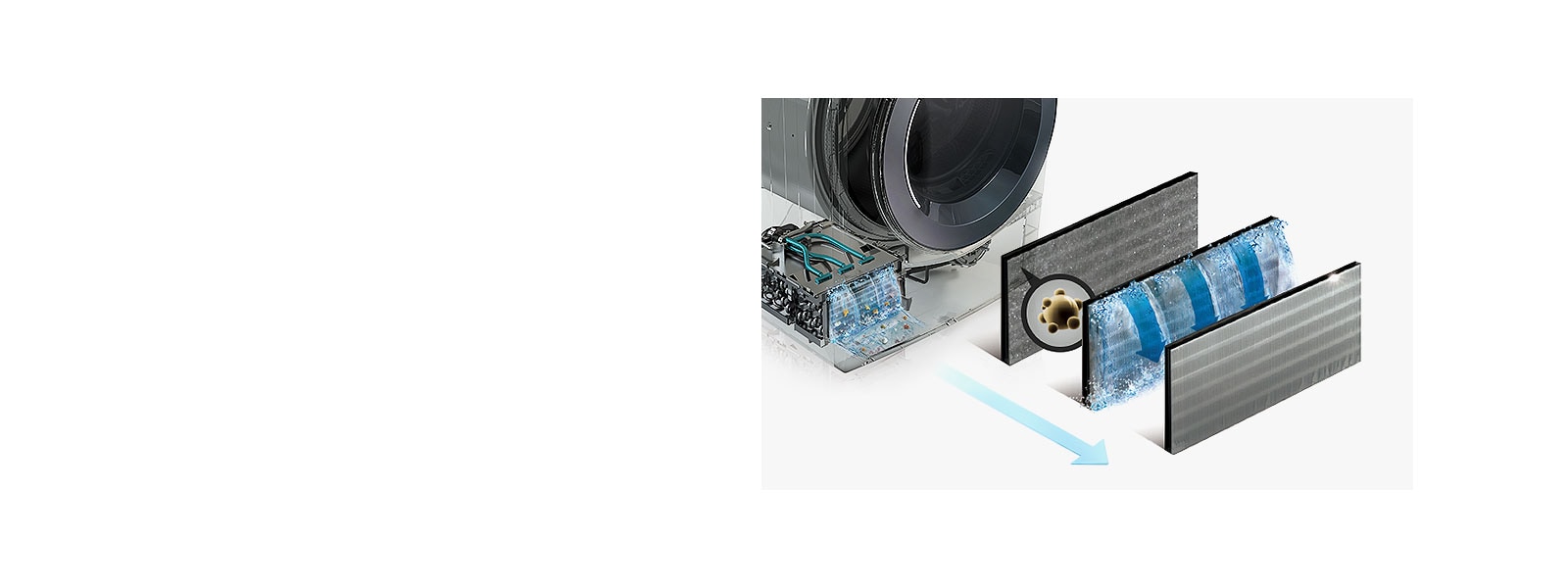 Condenser with Convenient Cleaning